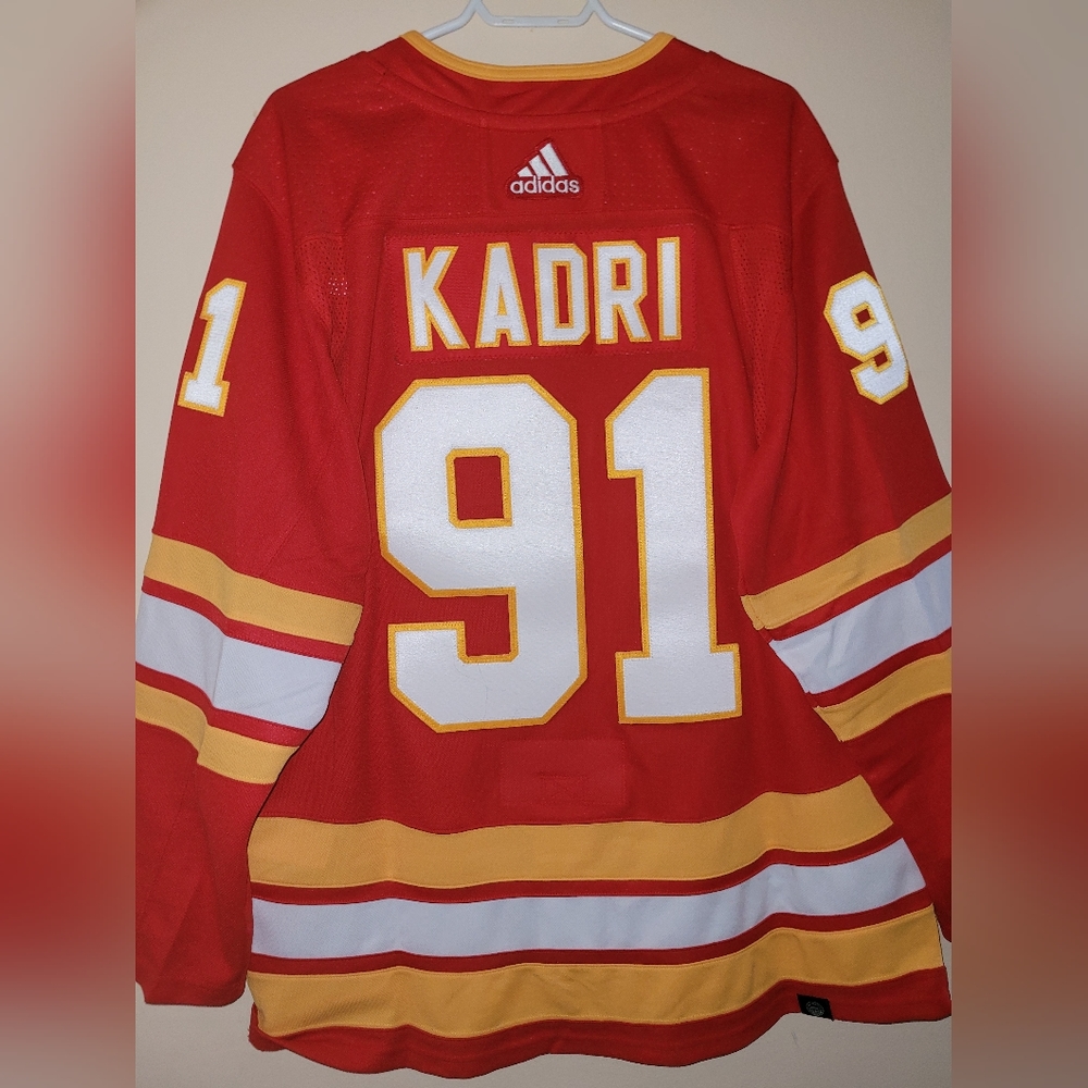 Calgary Flames Jersey 2022-23. Nazem Kadri #91 - Picture 2 of 5